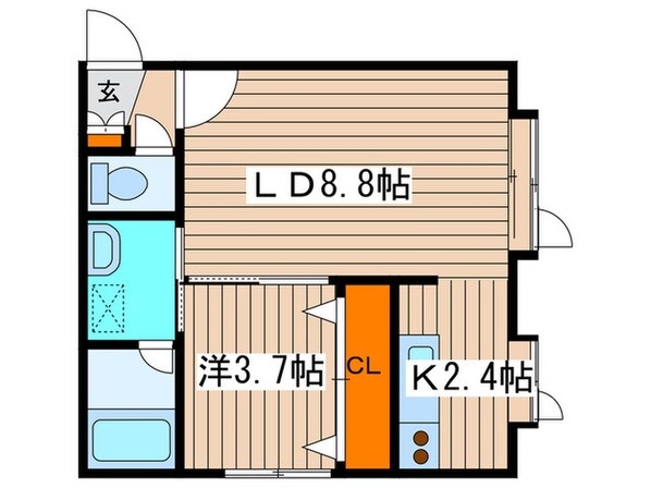 ＲＵＡＮ×ＲＵＡＮの物件間取画像